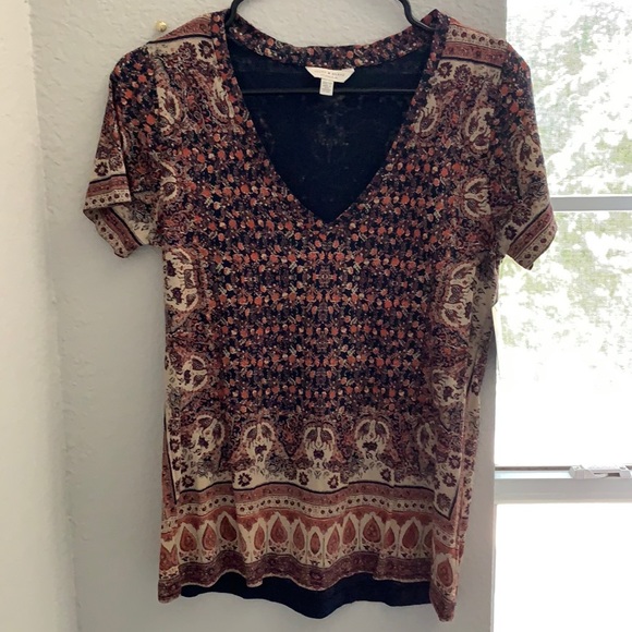 Lucky Brand Tops - NWT Lucky Brand short sleeve blouse